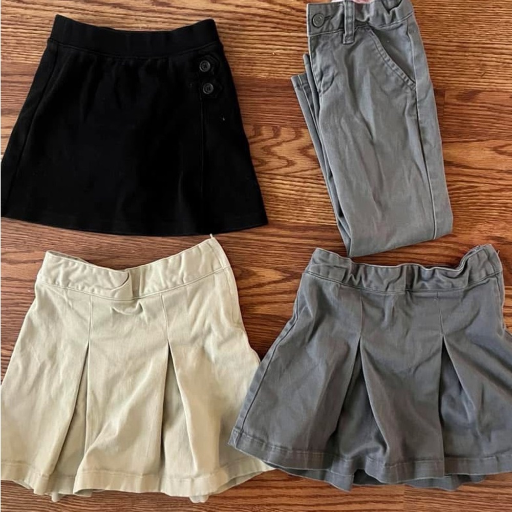 Cat & Jack girl uniform bottoms